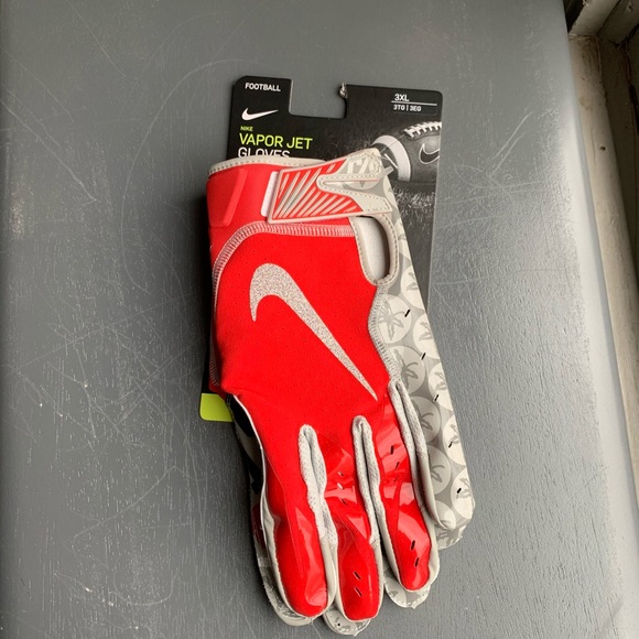 nike vapor jet 3.0 receiver gloves ohio state buckeyes